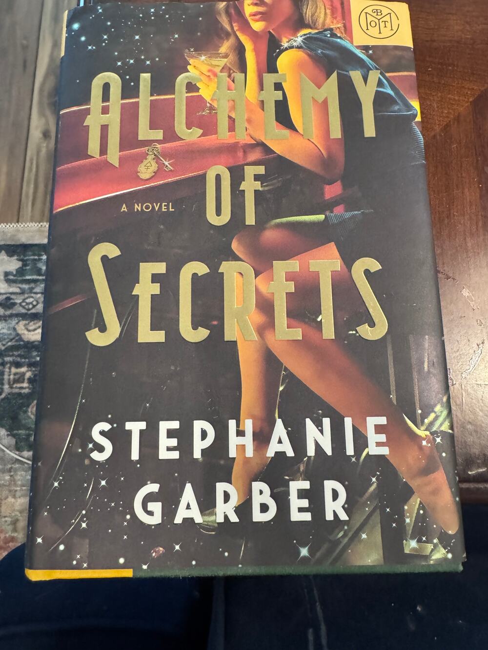 Alchemy of Secrets Stephanie Garber BOTM Hardcover Sprayed Edges Fantasy Romance